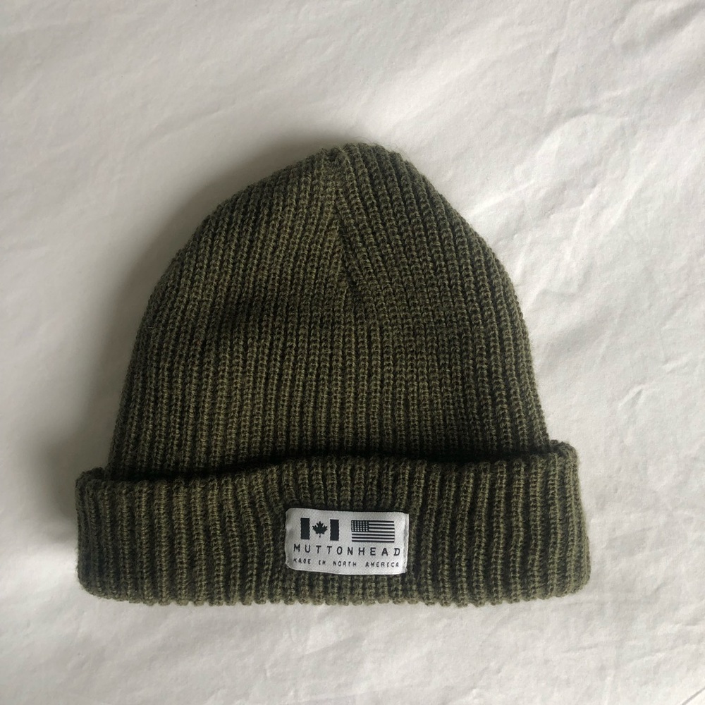 Muttonhead green hat